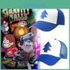 Chapéu Gravity Falls com Design Único de Pinheiro para Adolescentes e Adultos