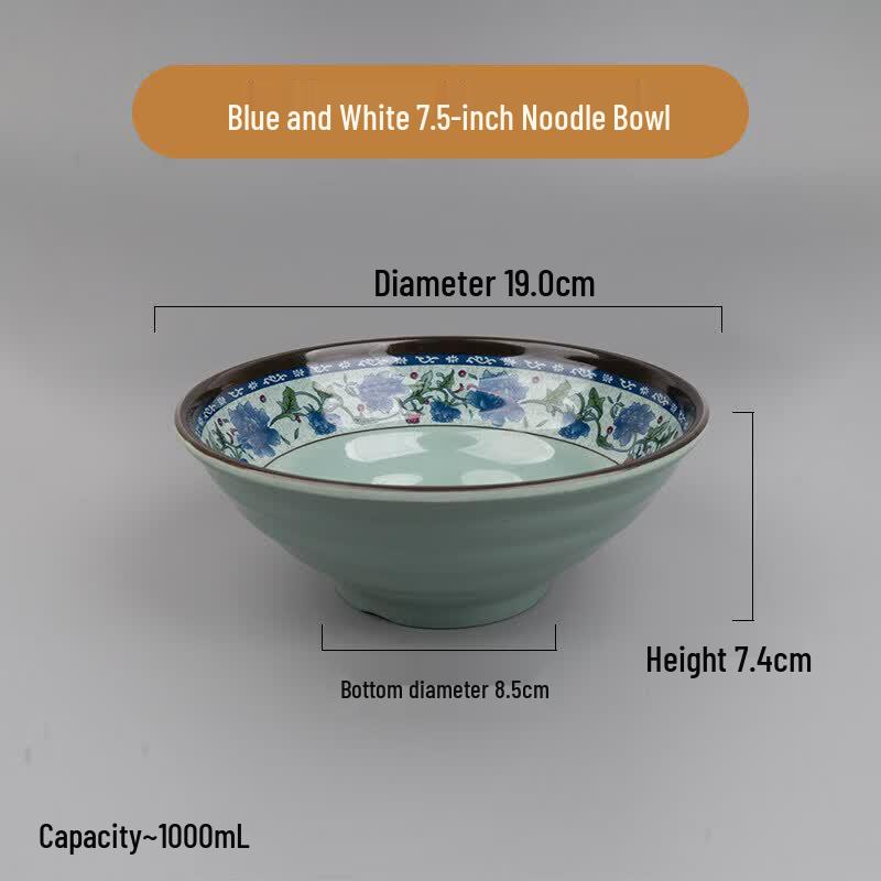 Qiwei Commercial Melamine Noodle Bowl