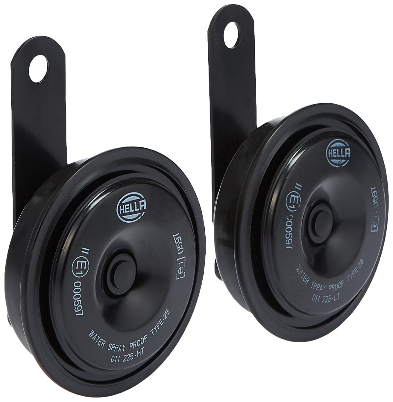 

HELLA 011225802 Черный 77 мм 12 В BX Дисковый клаксон Комплект (Универсальный Fit)