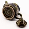 Mino Ware Oribe Checkered Made In Pot, Approx. 530ml, Pattern, Japan, 500-10