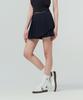 SERGIO TACCHINI W Flying Asymmetrical Pleated Skirt (Navy)