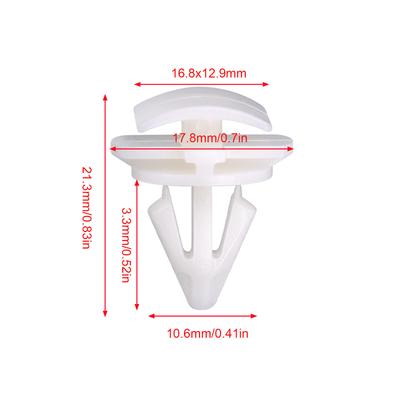 Wheel Arch Trim Moulding Clips Door Cover Strip Sill Moulding Fastener For VW Jetta Passat CC Scirocco Tiguan Touareg 3C0853585