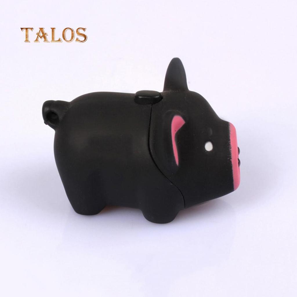 Cute Pig Style LED Light Sound Key Chain Keyring Car Bag Pendant Decoration Gift Suspension Trinket