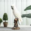 1 Set Desk Decoration Nordic Simulation Parrot Creative Resin Bird Model Garden Living Room Foyer Bookshelf Desktop Decoration