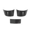 1/2/3 stk Dekorasjonsdeksel Klistremerke for Ratt til Bil For Volkswagen VW Golf 5 MK5 Passat B6 Jetta Tiguan 2007-2011 Tilbehør