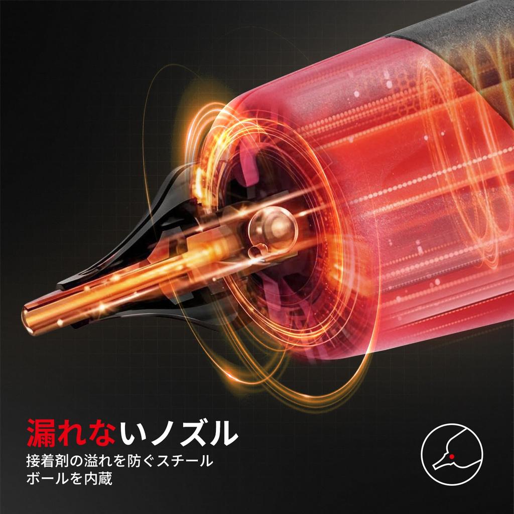 ONEVAN Cordless Glue Rapid Hot Melt Temperature Includes 30 11mm Glue Compatible with Makita Ideal for DIY Home and Industrial Use Gun, 180-Second