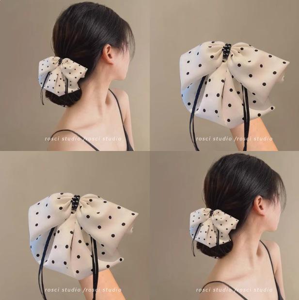 Enchanting Lily Flower Hair Clip: Elegant Shark Clip for Updos