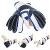 Soccer Goalkeeper AntiSlip Glvoes Football Training Wrist Protective Glvoes Blue