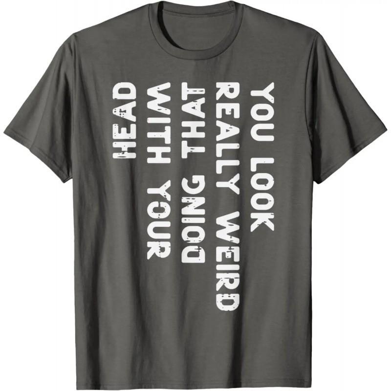 Mens Streetwear Graphic Tee Cotton Short Sleeve T-Shirt Loose Fit Casual