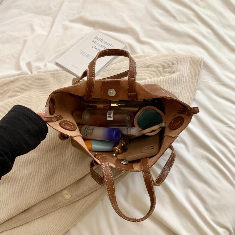 Vintage PU Leather Hobo Bag Women Adjustable Strap Crossbody Bag with Top Handle for Casual Daily Outings