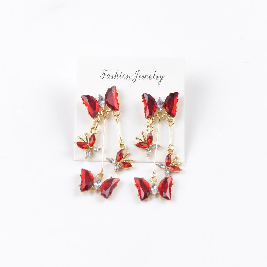 

Серьги-кисточки с бабочками для женщин, Нежные танцующие бабочки, Легкая роскошь, Крутые и высококлассные модные ювелирные изделия в подарок