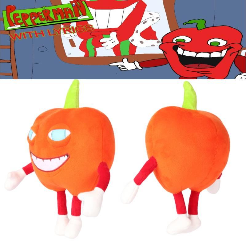 Pepperman Plush Toy From Pizza Tower Game