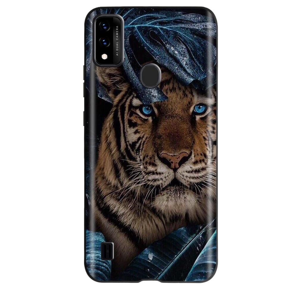 Cover per ZTE Blade A51 Custodia Morbida Silicone Stampa Cool TPU Funda Cover per ZTE Blade A51 BladeA51 Protettiva Telefono Funda Custodia