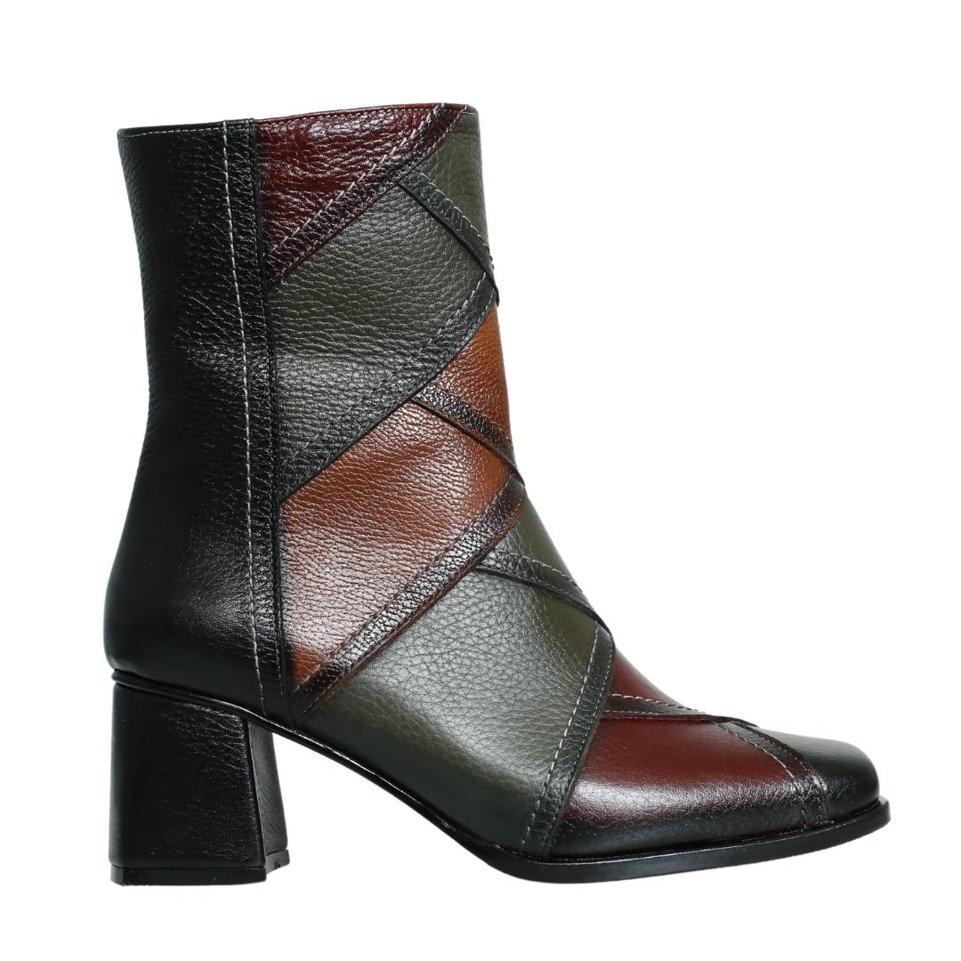 

Women s Genuine Leather High Heel Boots 35