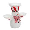 Christmas Snowman Snack Holder Stand