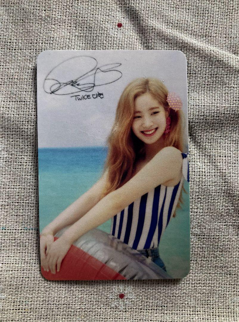 

[ИСПОЛЬЗОВАН] TWICE Summer nights Dahyun коллекционная карточка предварительная запись Sanok