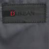 Durban Made In Japan Check Linen Wool Blend Tailored Jacket Gray Men's Used