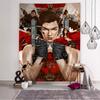 Canvas Painting Game RRESIDENT EVIL Chart Tapestry Art Science Fiction Room Home Decor Cheap Hippie Wall Hanging