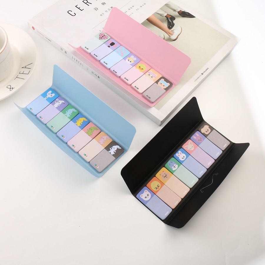 BTS BP Cartoon Animal Sticky Notes Memo Strips