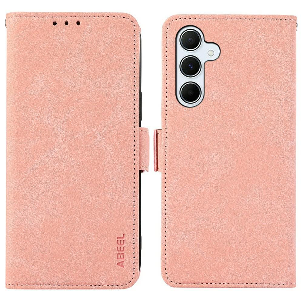 ABEEL For Samsung Galaxy A17 5G/A17 4G/A26 5G Case PU Leather Folio Stand View RFID Blocking Phone Cover