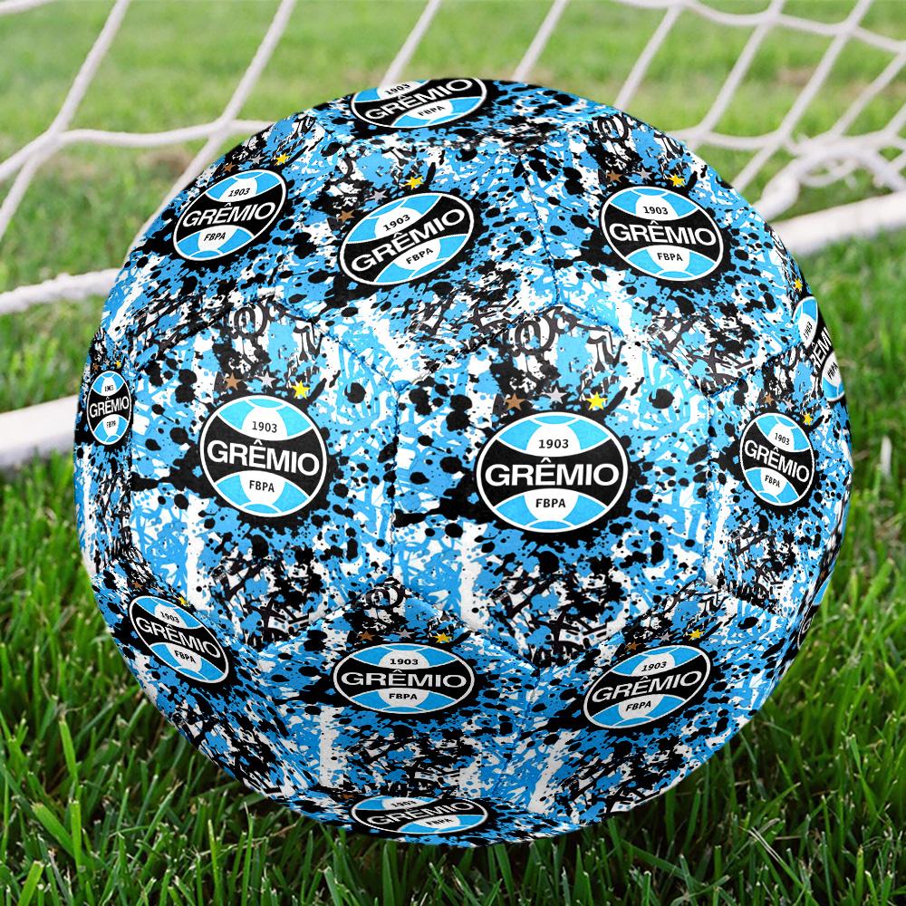 Gremio FBPA Indoor Soccer Ball Size 5 Colorful All Ages Machine Stitched PVC Competition Ready Durable High-Bounce
