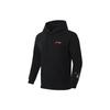 Li Ning Printed Brand Logo Zip-Up Hoodie Men Hoodies Black AWDSE93-1