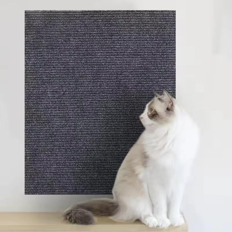 Trimmable Self-Adhesive Cat Scratcher Sofa Protector Cats Scratcher Pad Board Protection Paws Sharpen Crawling Mat Anti Carpet