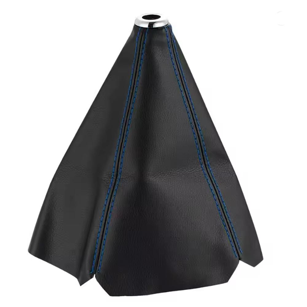 High-quality Car Shift Collars Auto Manual Stick Shifter Knob Boot Cover Gaiter Different Styles 16mm Universal PU Leather