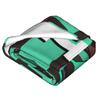 Demon Slayer Plush Kimetsu No Yaiba Kamado Tanjirou Anime Blankets Flannel Sofa Throw Blanket for Bedding Throws Bedspread Quilt