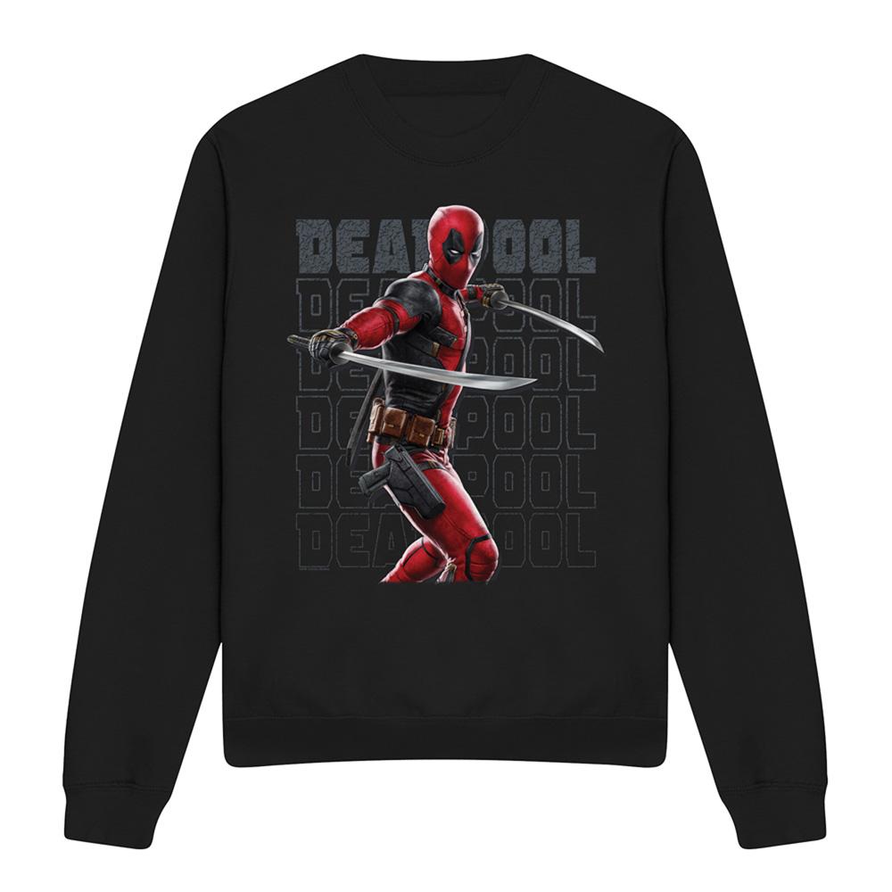 Deadpool & Wolverine Unisex Adult Wade Katanas Sweatshirt