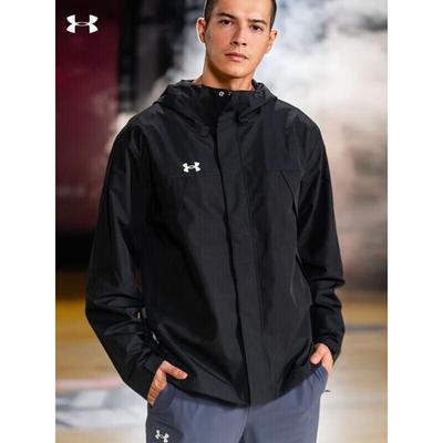 Men's 2025 Hooded Windproof Running Woven Jacket