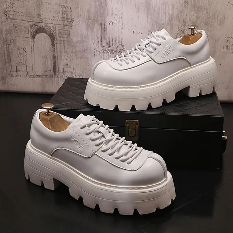 Men Sneakers Dress Shoes for Men Luxury Designer Male Platform Men Leather Man Shoes
