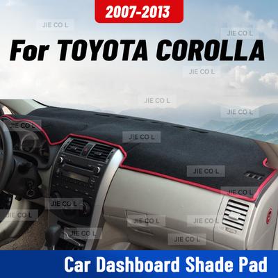 Pro TOYOTA COROLLA 2007-2013 Autokoberček na palubní desku Protisluneční kryt palubní desky Podložka na palubní desku Sluneční clona Polštářek Koberček Ochranné příslušenství