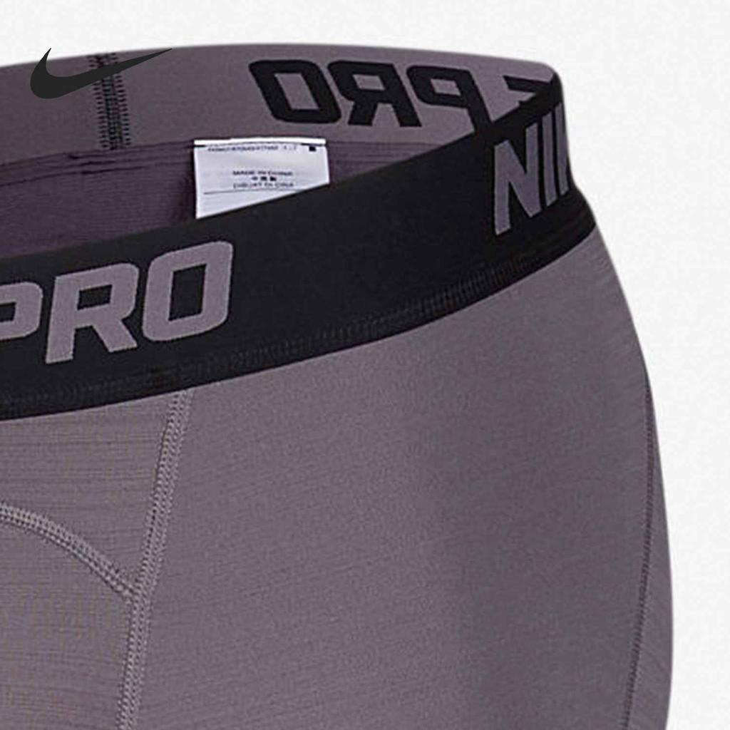 Nike Training Quick-Dry Breathable Compression Fitness Pants Men Pants Gray CZ4283-056