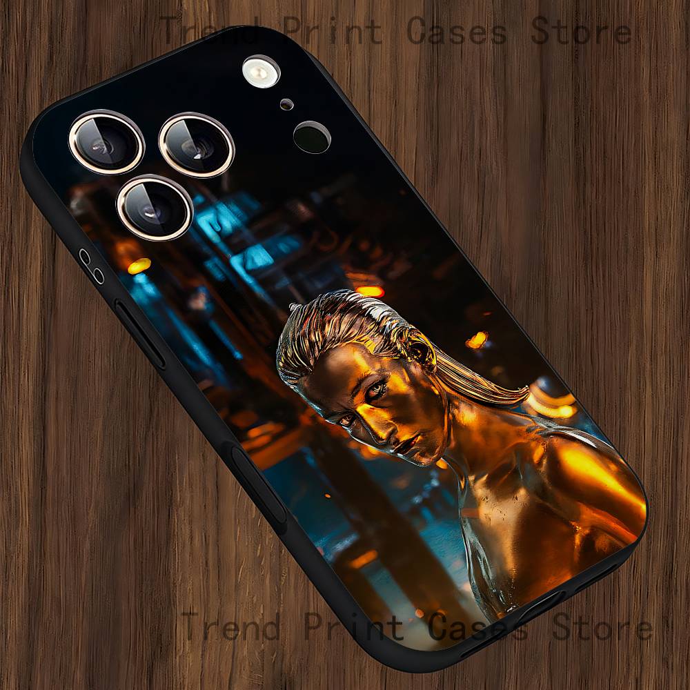 

Cool S-Silver S-Surfer Phone Case For iPhone 13,16,12,14,15,11,17,Pro,Max,Plus,E,Air,Mini Shockproof Cover iPhone15plus