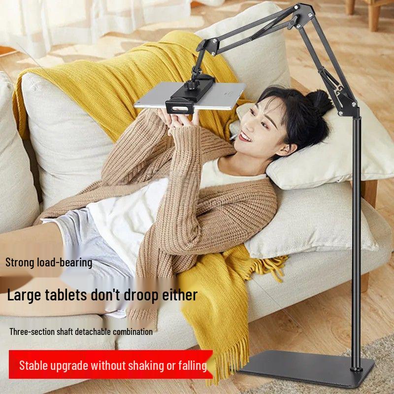 Adjustable Floor & Desktop Universal Tablet Stand