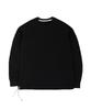 Paenseu Layered String Sweatshirt Black