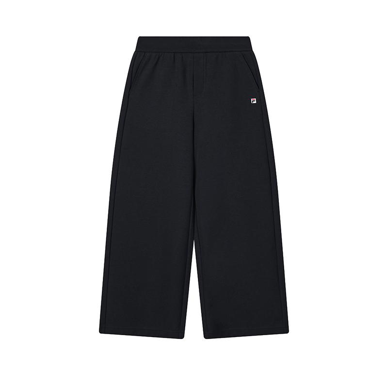 

Fila White Fashion Simple Classic Retro Casual Versatile Comfortable Wide Leg Knitted Sports Pants Women bottoms Legendary-Blue F51W623601FNV M