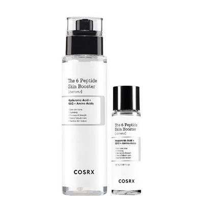 The 6 Peptide Skin Booster Serum Deep Hydrating Peptide Facial Serum Set 150ml + 30ml
