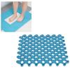 6Pcs 20x20cm NonSlip Splicing Interlocking Floor Mat for Kitchen Bathroom Shower Pool Balcony(Blue )