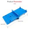 35mm Hinge Drilling Jig, Door Panel Hinge Positioning Template, Woodworking Hinge Drilling and Installation Aid