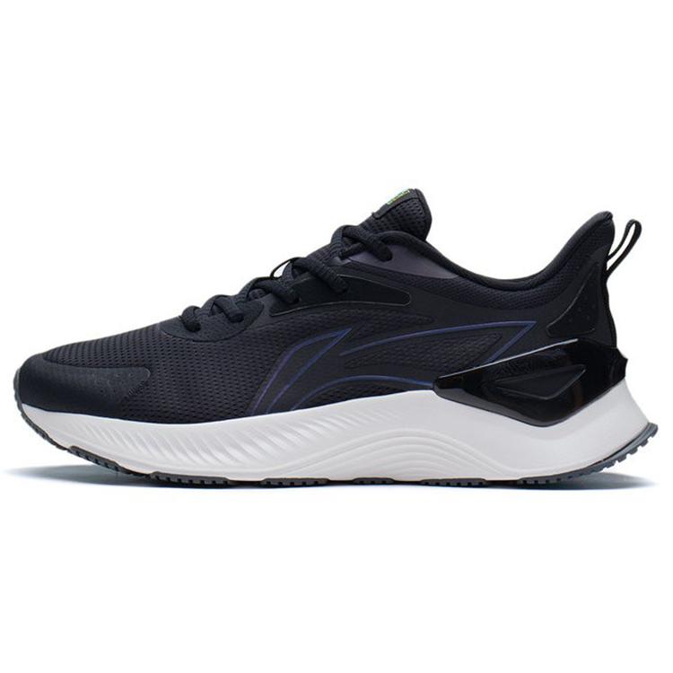 New LiNing YueYing Element Anti-Slip Wear-Resistant Low-Top Running Shoes Men's Black ARHS009-9