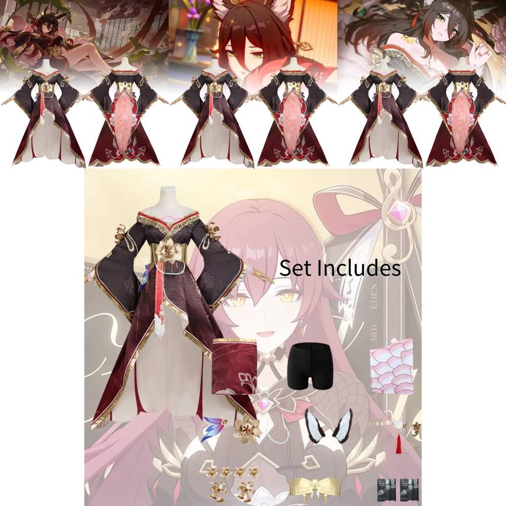 Atemberaubendes Cosplay-Kostüm von Yimeng Crumbling Stars And Sky Railway für Anime-Fans