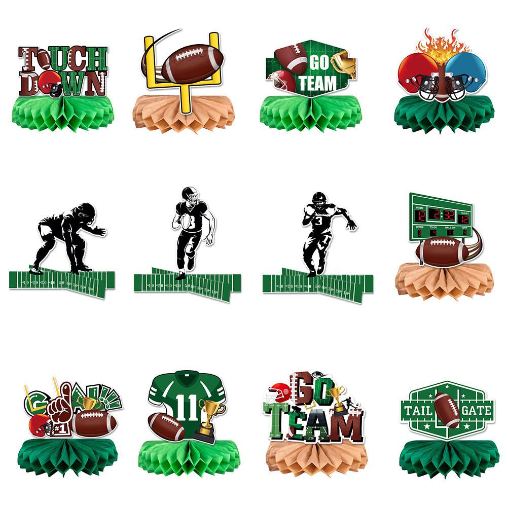 Theme Honeycomb Sports Ornament Decor For Party Decoration Venue