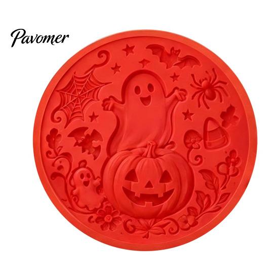 Flexible Silicone Casting Molds Stepping Stone Mold for Halloween DIY Garden Pathway, Reusable Concrete Cement, Sunflower Cat Pumpkin Art Decor Patio