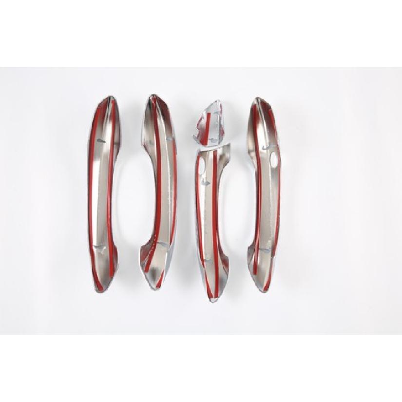 ABS Chrome Door Handle With Keyless Cover Trim For  Hyundai Tucson 5pcs
