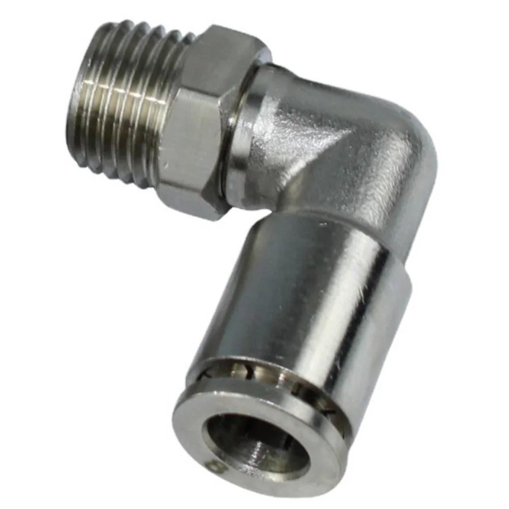 PC POC PL PH SL M5 M6 1/8" 1/4" 3/8" 1/2" BSP Male Female Elbow Tee Pneumatic Brass Push In Quick Connector Release Air Fitting