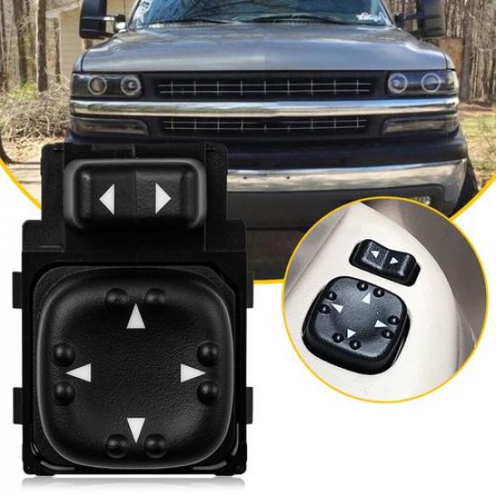 1X Black 9-P Switch Mirror For Chevrolet GMC Car Auto Accessories Perfect Fit