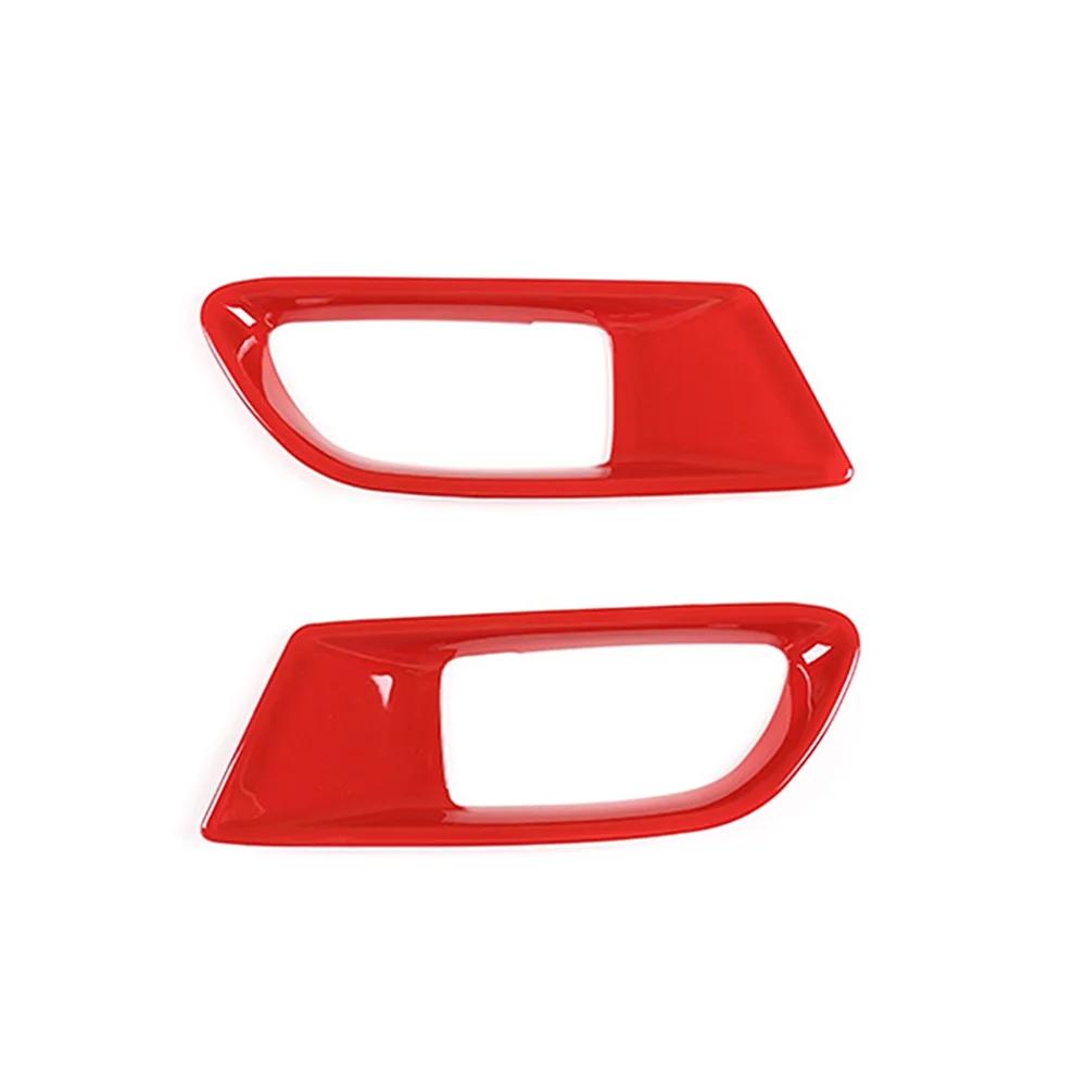 2PCS Car Door Inner Handle Bowl Decoration Cover Sticker for Toyota 86 Subaru BRZ 2012-2020 Auto Car Accessories Interior Decor