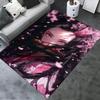 2025 New Nezuko Kamado Carpet Rug for Living Room Bedroom Home Sofa Decoration,Kids Play Non-slip Floor Mat 97